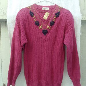 Bundle matching sunglass&well-designed-decorated-knit luxury sweater, brand new